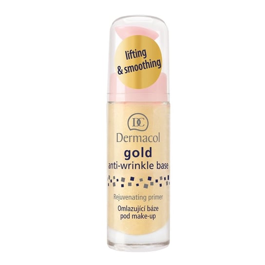 Dermacol, Gold Anti-Wrinkle Base, odmładzająca baza pod makijaż, 20 ml Dermacol