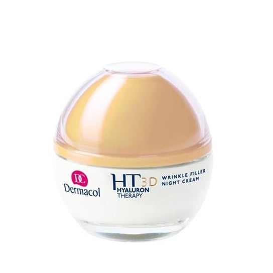 Dermacol, Hyaluron Therapy 3D, krem remodelujący na noc Wrinkle Night Filler Cream, filtr SPF15, 50 ml Dermacol