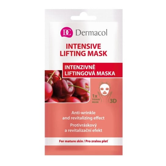 Dermacol, liftingująca maseczka do twarzy w płachcie 3D Intensive Lifting Mask, 15 ml Dermacol