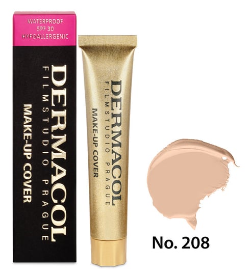 Dermacol, Make-Up Cover, podkład kryjący do twarzy, 208, 30 g Dermacol