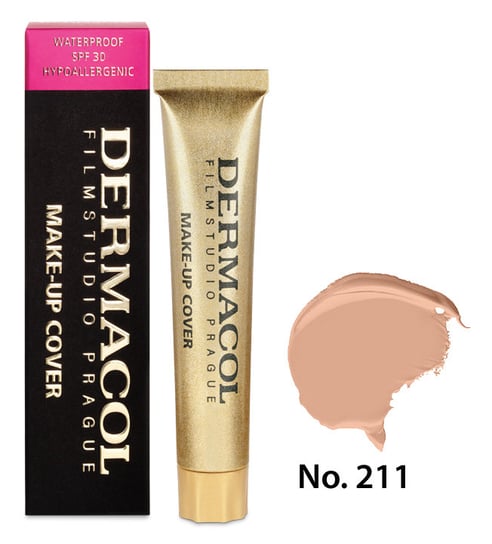Dermacol, Make-Up Cover, podkład kryjący do twarzy, 211, 30 g Dermacol