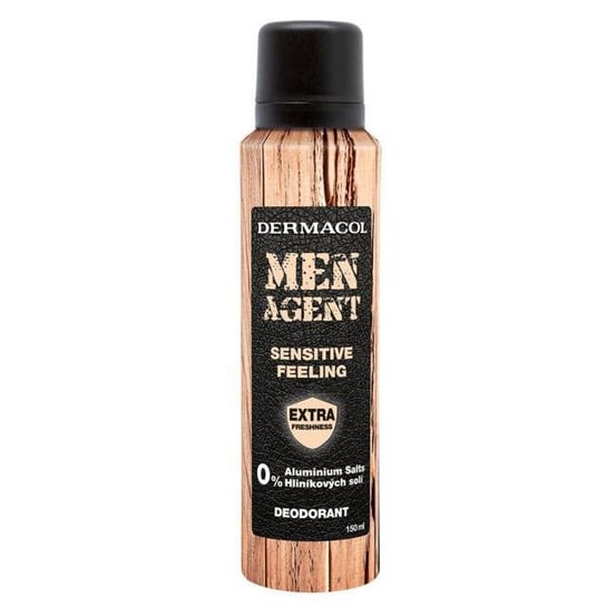 Dermacol, Men Agent, dezodorant spray Sensitive Feeling Deodorant, 150 ml Dermacol