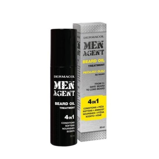 Dermacol, Men Agent, olejek do pielęgnacji brody Beard Oil Treatment, 4in1, 50 ml Dermacol