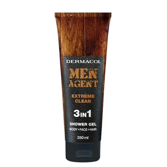 Dermacol, Men Agent, żel pod prysznic Extreme Clean Shower Gel, 3in1, 250 ml Dermacol