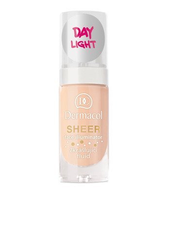 Dermacol, Sheer Face, rozświetlacz w płynie Day Light, 15 ml Dermacol