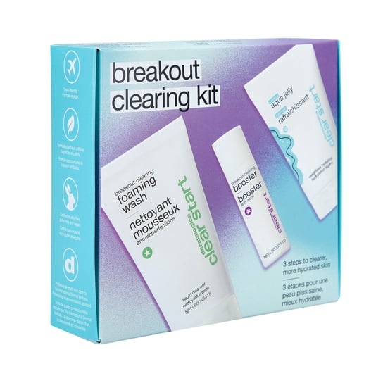 Dermalogica, Breakout Clearing Kit, Zestaw kosmetyków do pielęgnacji, 3 szt. Dermalogica