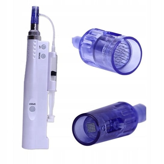 Dermapen Pro Bezprzewodowy Z Aplikatorem Serum Ampułek 2W1 Inna marka
