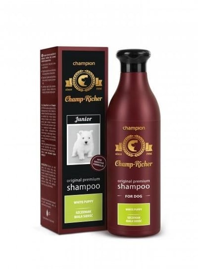 Dermapharm champ-richer szampon dla szczeniaka z białą sierścią 250 ml DermaPharm