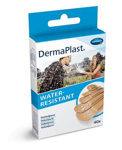 Dermaplast Water-Resistant, plastry wodoodporne, 40 sztuk Hartmann
