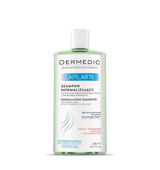 Dermedic, Caplilarte, szampon normalizujący do włosów przetłuszczających się, 300 ml Dermedic