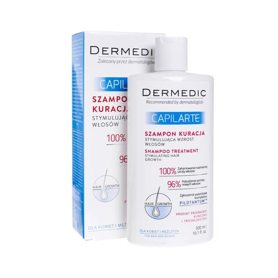 Dermedic, Caplilarte, szampon stymulujący wzrost włosów, 300 ml Dermedic