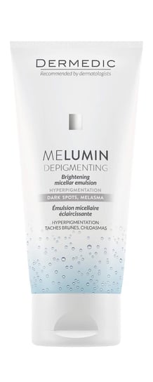 Dermedic, emulsja micelarna rozjaśniająca koloryt skóry Melumin Depigmenting, 200 ml Dermedic