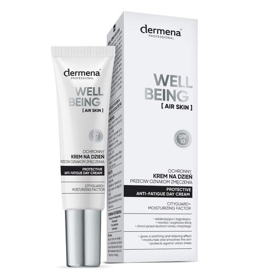 Dermena® Professional Well Being Air Skin Ochrony Krem Na Dzień Przeciw Oznakom Zmęczenia Dermena