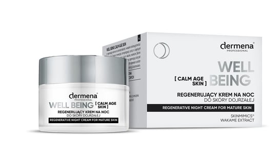 Dermena® Professional Well Being Calm Age Skin Regenerujący Krem Na Noc Do Skóry Dojrzałe Dermena