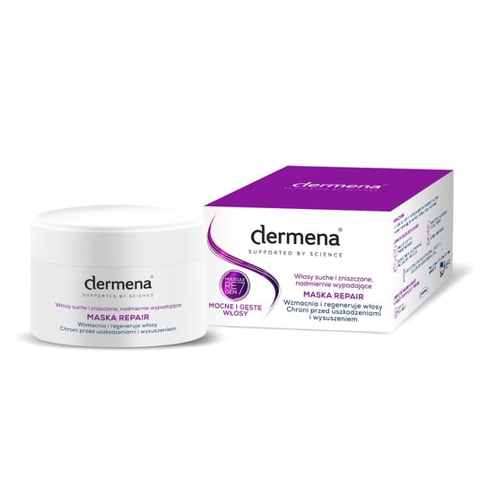 Dermena, Repair, Maska do włosów, 200 ml Dermena