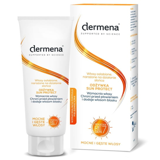 Dermena, Sun Protect, Odżywka do włosów, 200 ml Dermena