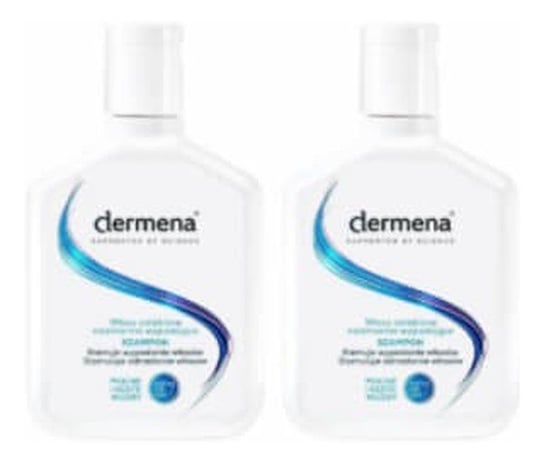Dermena, Supported By Science, Szampon hamujący wypadanie włosów Duo, 2x200 ml Dermena