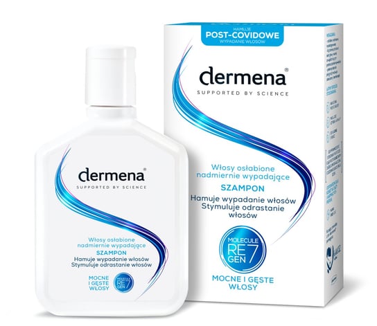 Dermena, szampon hamujący wypadanie włosów, 200 ml Dermena