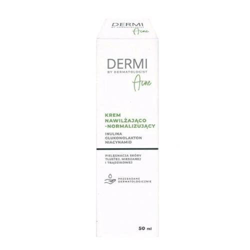 Dermi Acne, Krem Nawilżająco-normalizujący, 50ml DERMI