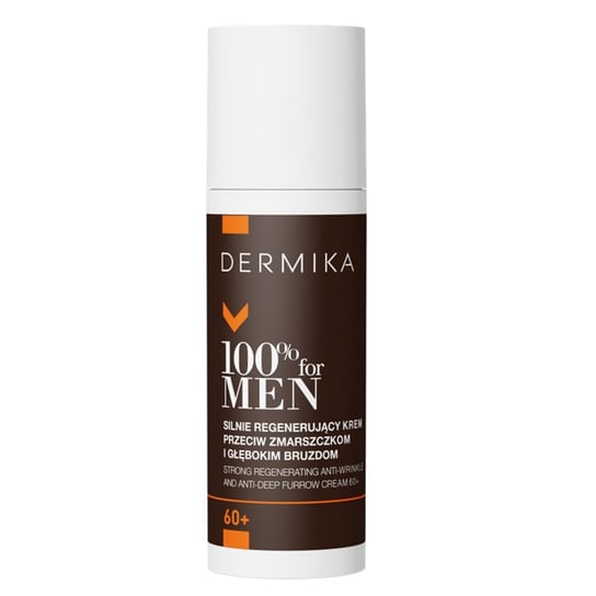 Dermika 100% For Men, Regenerujący Krem Do Twarzy Dla Mężczyzn 60+, 50ml Dermika
