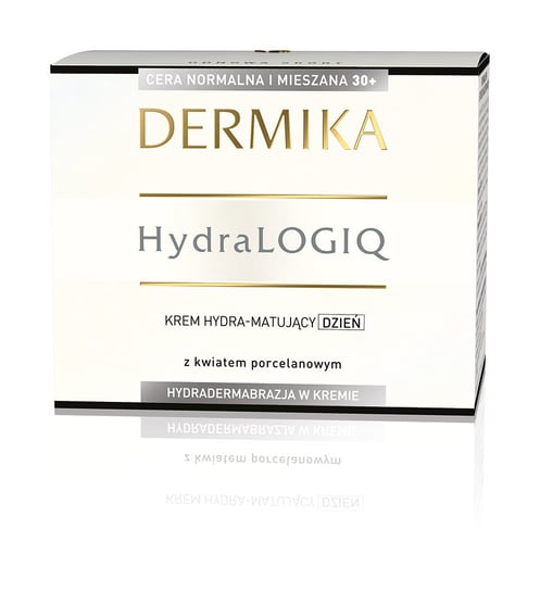 Dermika, Hydralogiq 30+, krem hydra-rewitalizujący na dzień cera sucha i normalna, 50 ml Dermika