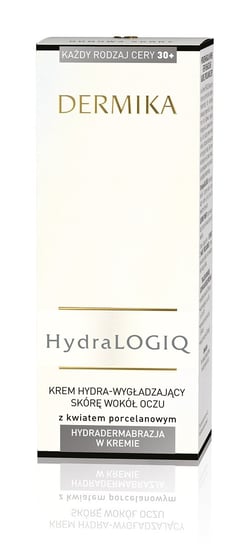 Dermika, Hydralogiq 30+, krem hydra-wygładzający pod oczy, 15 ml Dermika