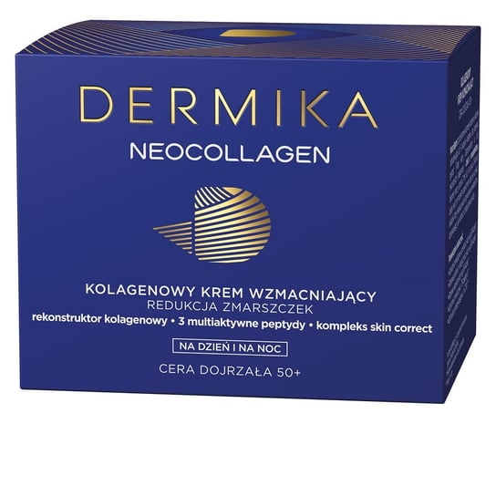 Dermika, Neocollagen, multikolagenowy krem wzmacniający do redukcji zmarszczek 50+, 50 ml Dermika
