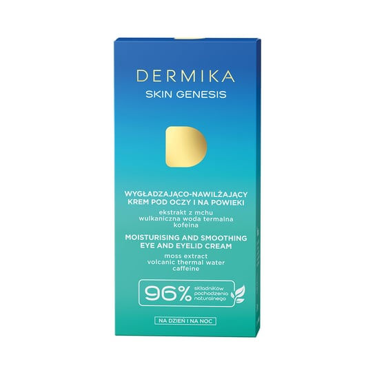Dermika Skin Genesis 30-40+ wygładzająco-nawilżający Krem pod oczy i na powieki 15 ml Dermika