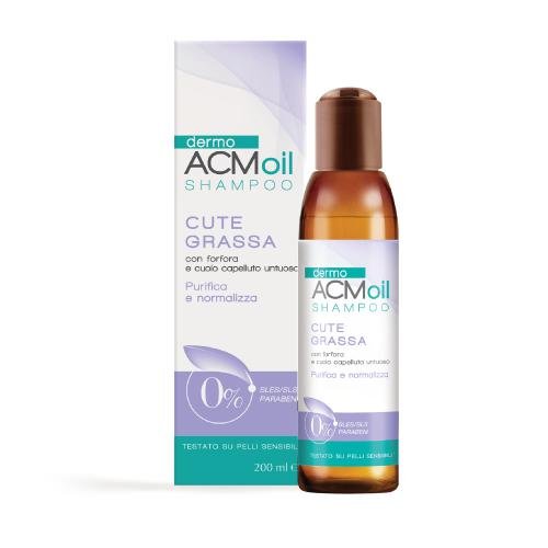 DermoAcm Oil Cute Grassa Szampon Do włosów 200 ml DermoACM