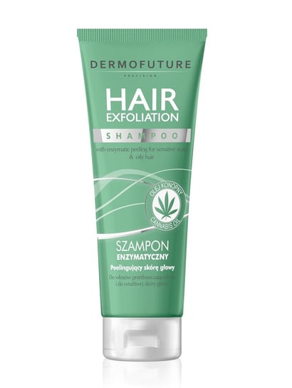 Dermofuture Precision, Hair Exfoliation, szampon enzymatyczny peelingujący, 200 ml DermoFuture