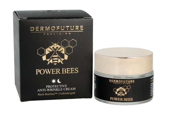 Dermofuture Precision, Power Bees, krem ochronny przeciwzmarszczkowy na dzień i noc, 50 ml DermoFuture