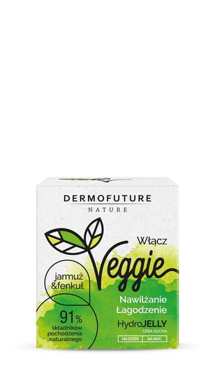 DermoFuture, Veggie, krem Jarmuż&Fenkuł, 50 ml DermoFuture