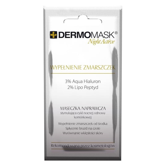 Dermomask, Night Active, maseczka naprawcza wypełnienie zmarszczek, 12 ml LBIOTICA / BIOVAX