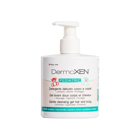 DermoXEN Pediatric Gel 300ml. Specjalny kompleks kosmetyczny do delikatnego mycia ciała i włosów dzieci od urodzenia / DermoXEN Inna marka
