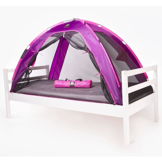 DERYAN Moskitiera namiot na łóżko, 200x90x110 cm, fioletowa Deryan