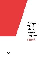 Design. Think. Make. Break. Repeat. Tomitsch Martin, Wrigley Cara