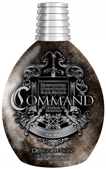 Designer Skin, Command Black, ciemny bronzer do opalania, 400 ml Designer Skin