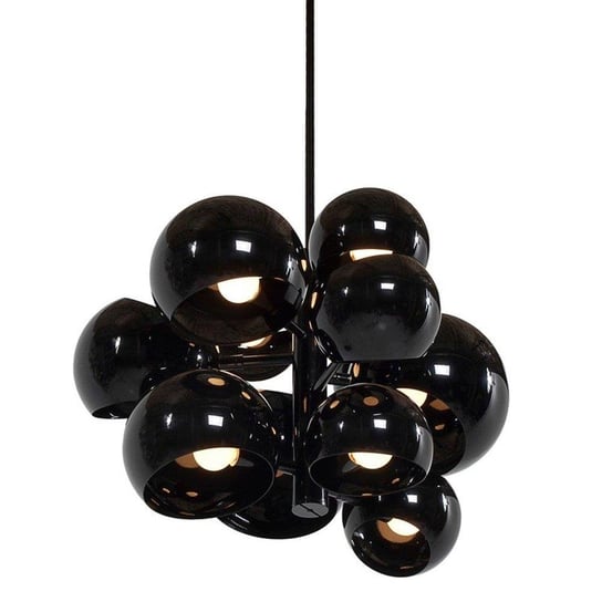 Designerska LAMPA wisząca KKST-5335-11 metalowa OPRAWA zwis kule balls czarne Step Into Design