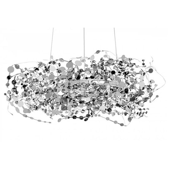 Designerska wisząca lampa Monete MSE1501100177 Moosee do salonu chrom Moosee