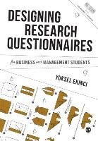 Designing Research Questionnaires for Business and Management Students Yuksel Ekinci
