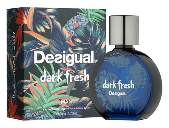 Desigual, Dark Fresh Man, woda toaletowa, 50 ml Desigual