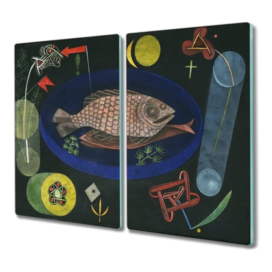 Deska 2x30x52 cm Deep pathos Paul Klee z nadrukiem, Coloray Coloray