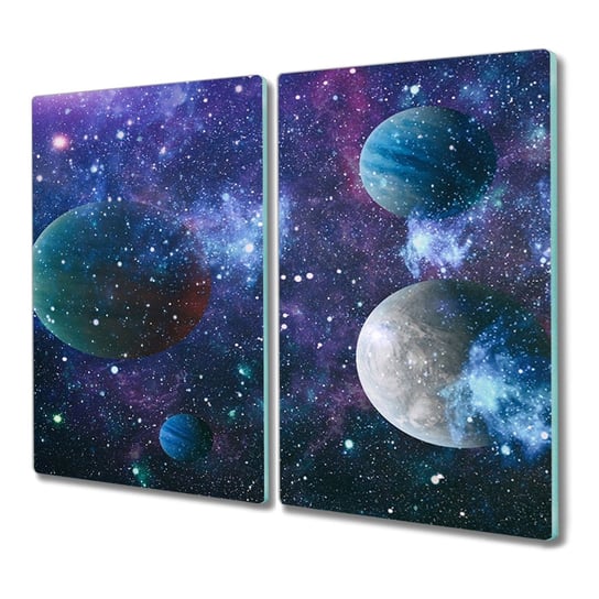 Deska 2x30x52 cm Niebo planety gwiazdy do kuchni, Coloray Coloray
