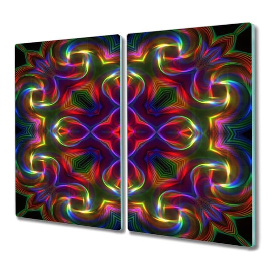 Deska 2x30x52 cm Psychodeliczna iluzja z nadrukiem, Coloray Coloray