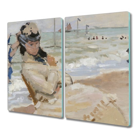 Deska 2x30x52 cm Sekwana vétheuil Monet nowoczesna, Coloray Coloray
