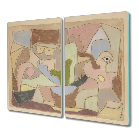 Deska 2x30x52 cm Wokół fish Paul Klee na prezent, Coloray Coloray