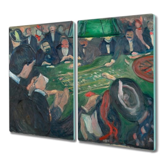 Deska 2x30x52 cm Zazdrość Edvard Munch z nadrukiem, Coloray Coloray