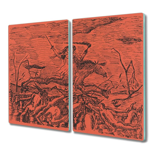 Deska 2x30x52 Dzień bogów Paul Gauguin do krojenia, Coloray Coloray