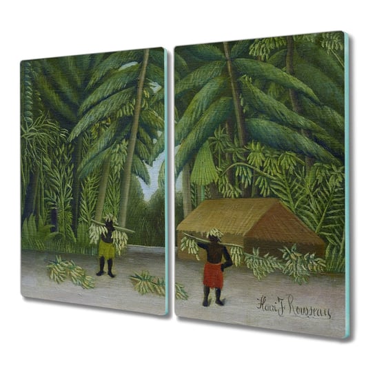 Deska 2x30x52 Dżungla zwierzęta drzewa do krojenia, Coloray Coloray