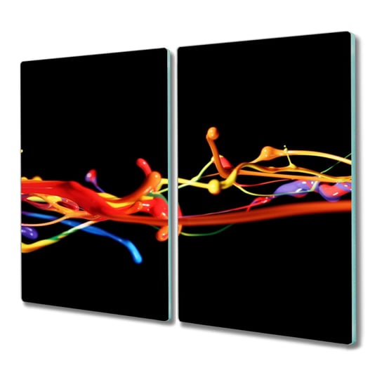 Deska 2x30x52 Kolorowe farby z grafiką do krojenia, Coloray Coloray